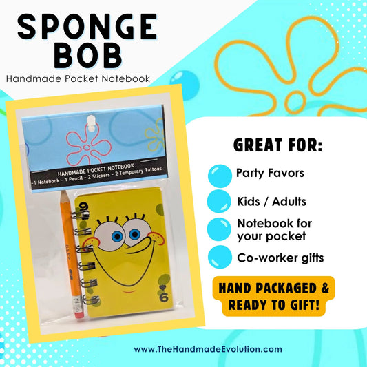 Sponge Bob Pocket Notebook