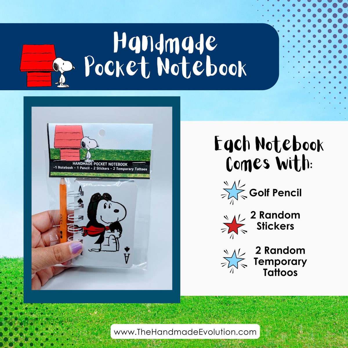 Peanuts Snoopy Pocket Notebook