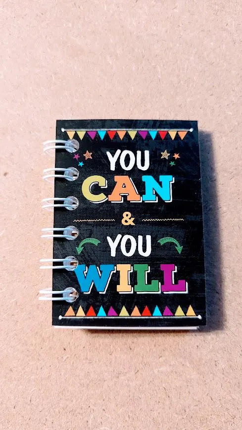 Motivational Inspiring Pocket Notebook
