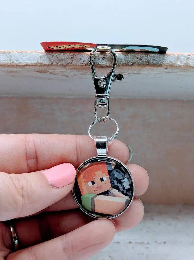 Minecraft Keychain