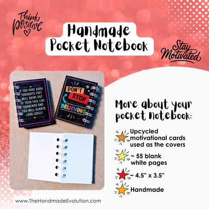 Motivational Inspiring Pocket Notebook
