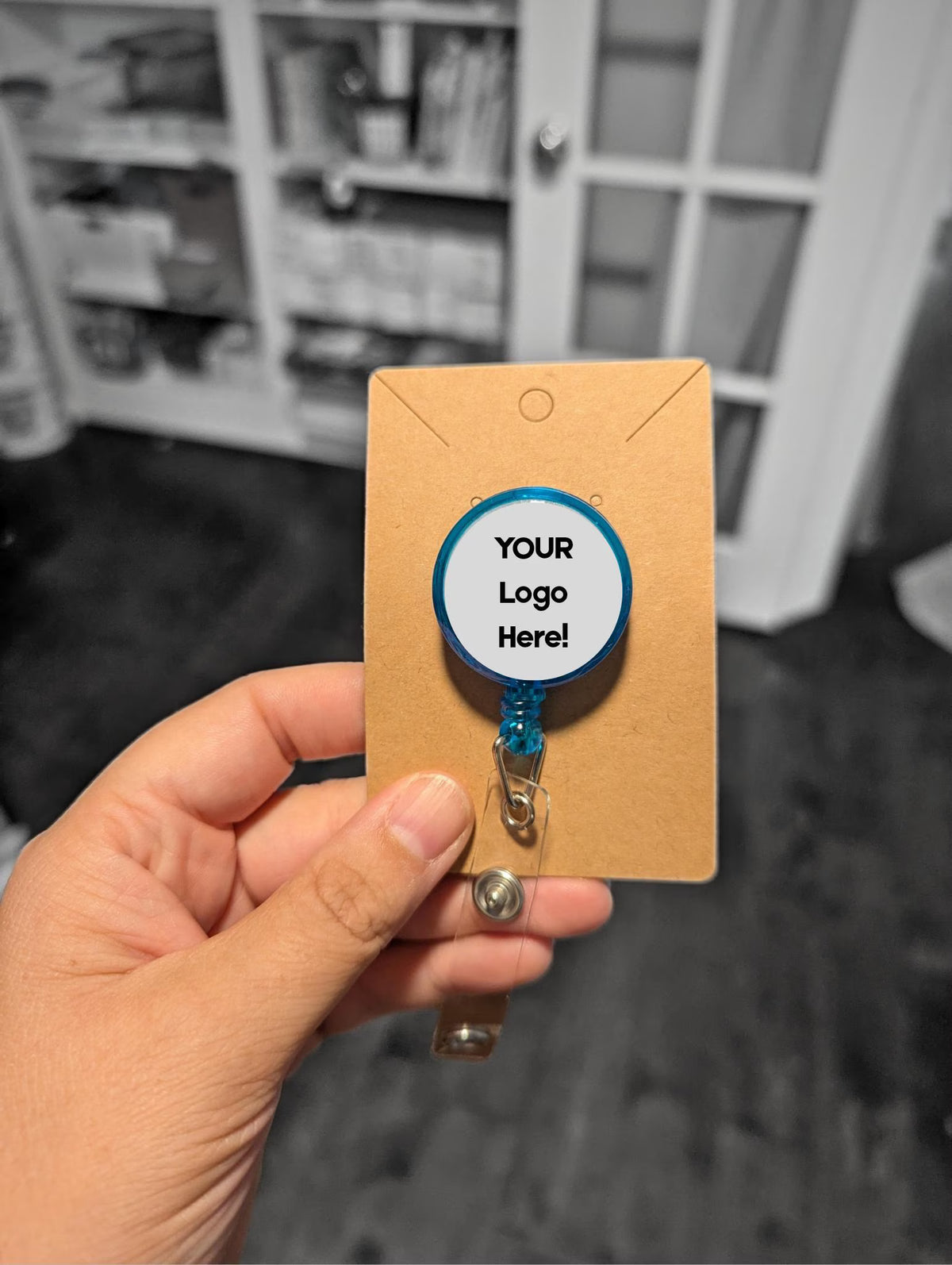 Custom Logo Badge Reel