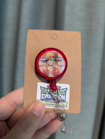 One Piece Badge Reel