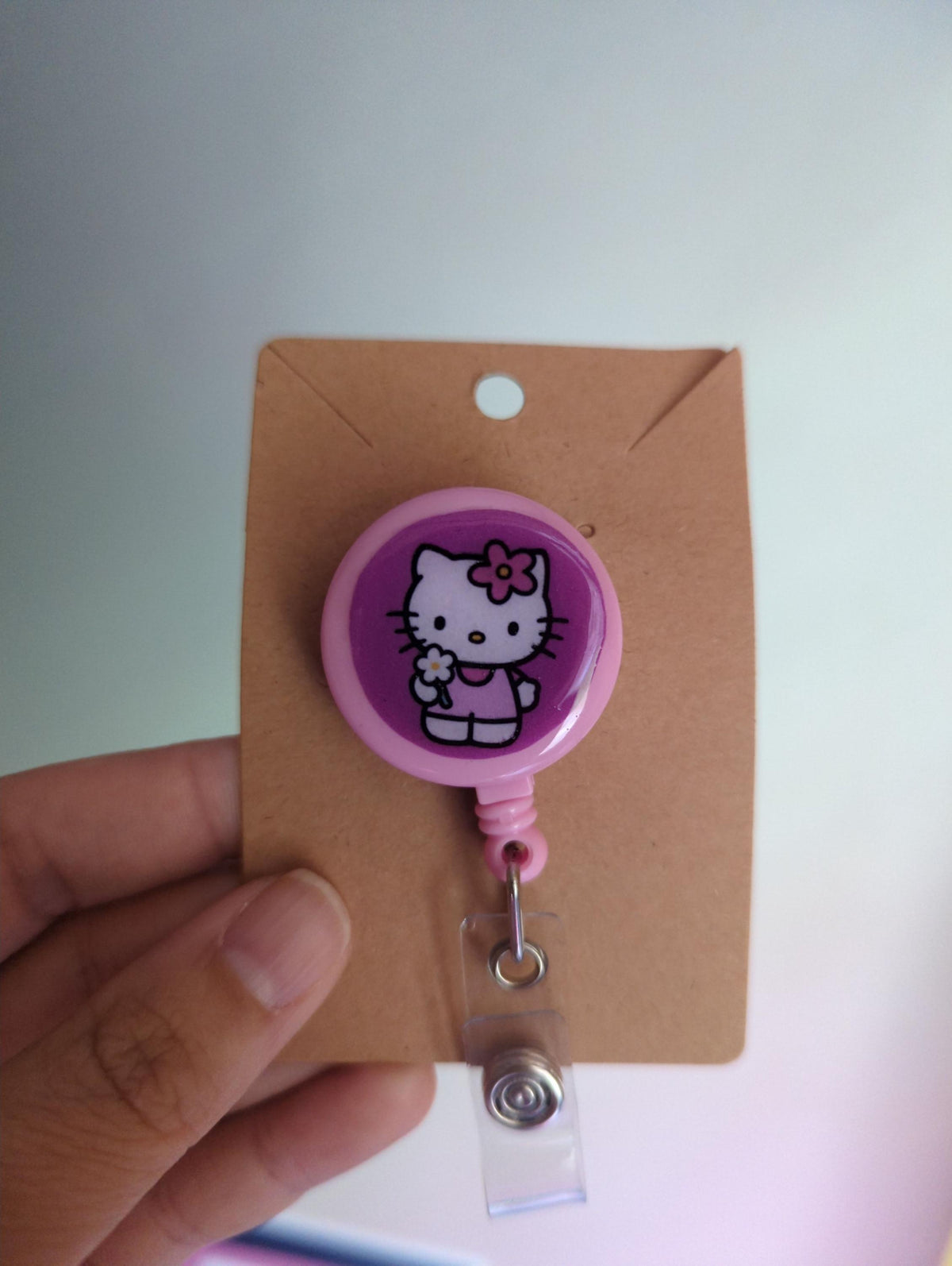 Hello Kitty San Rio Badge Reel