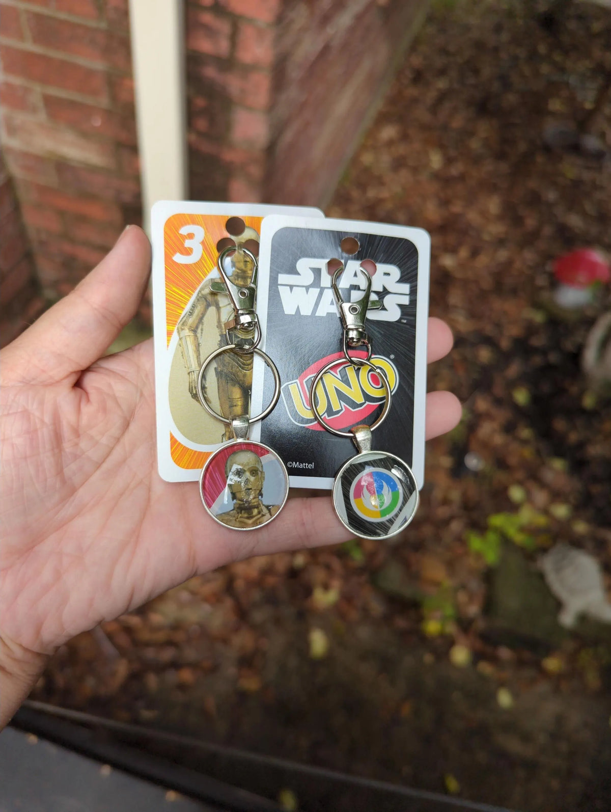 Star Wars Mandalorian Keychain