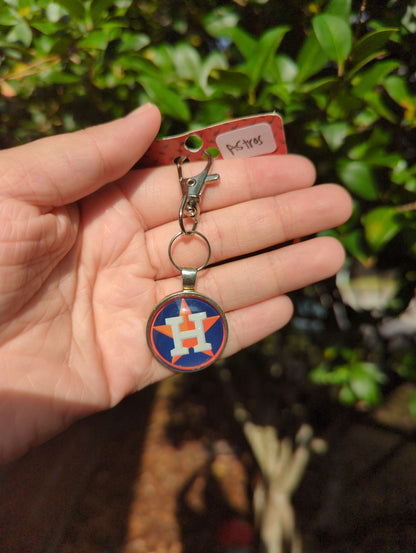 Houston Astros MLB Keychain
