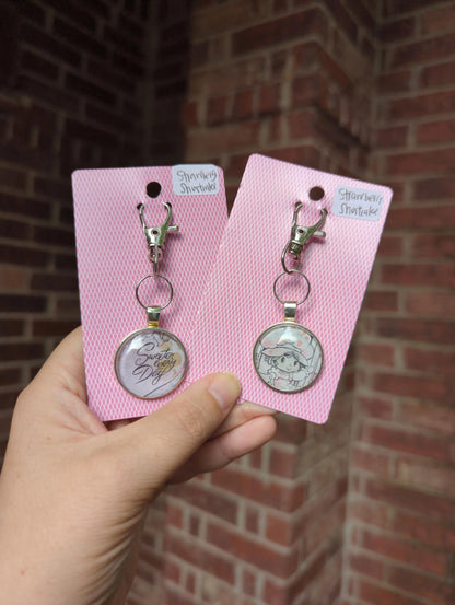 Strawberry Shortcake Keychain