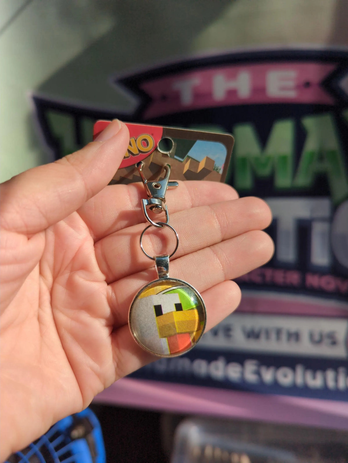 Minecraft Keychain