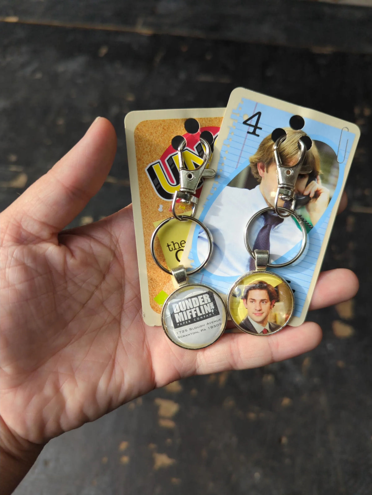 The Office Keychain