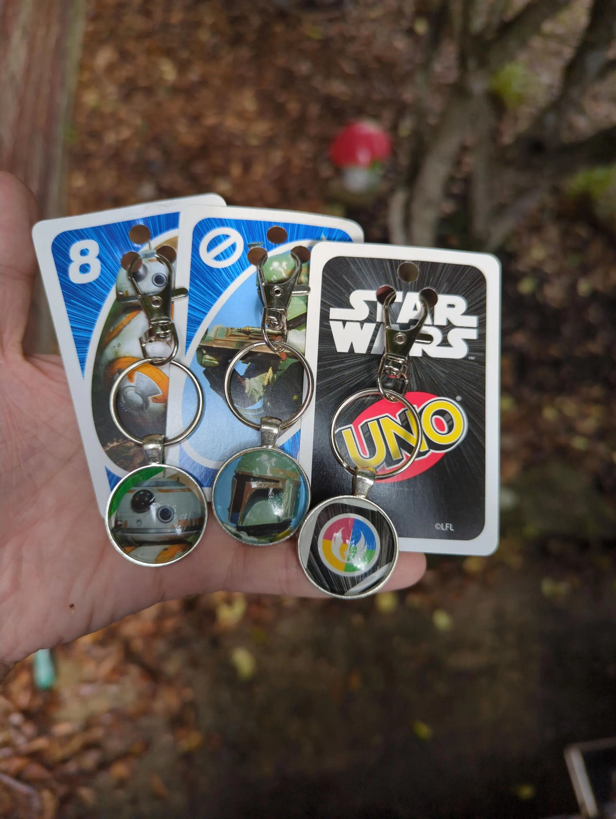 Star Wars Mandalorian Keychain