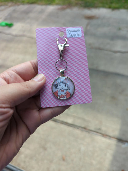 Strawberry Shortcake Keychain