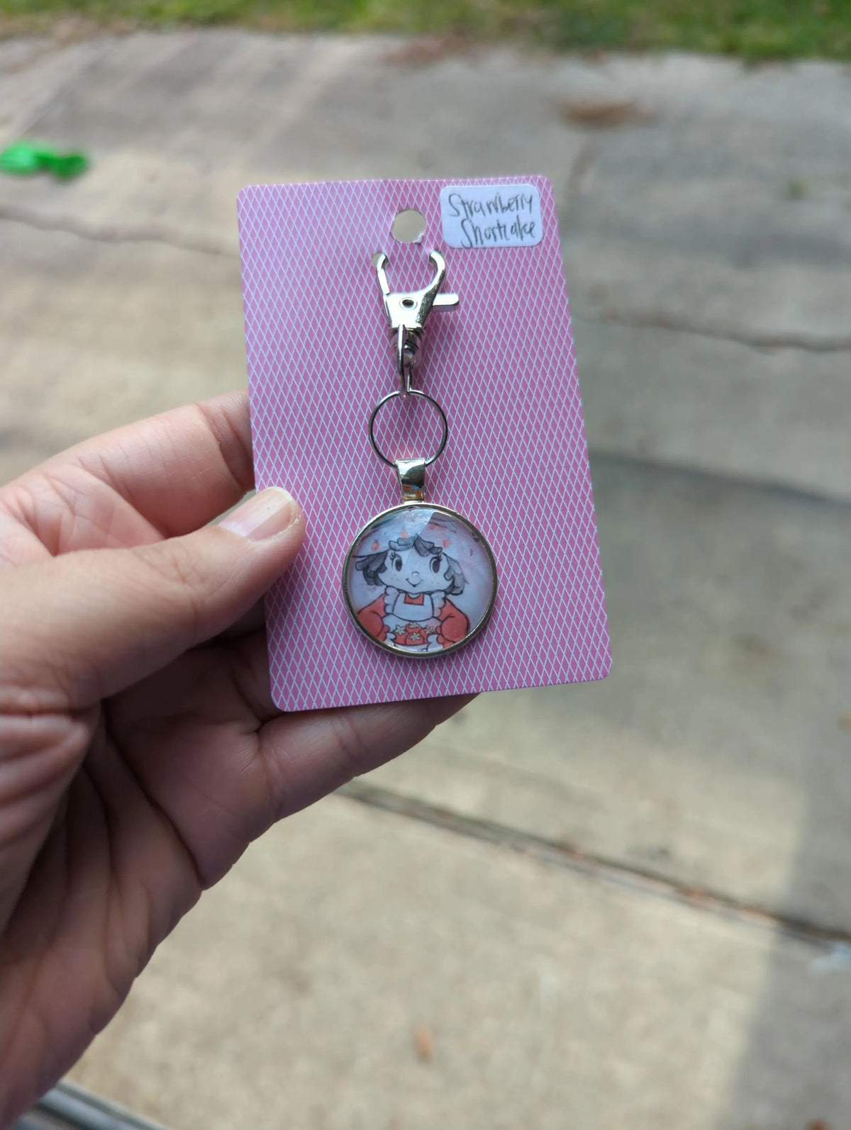 Strawberry Shortcake Keychain