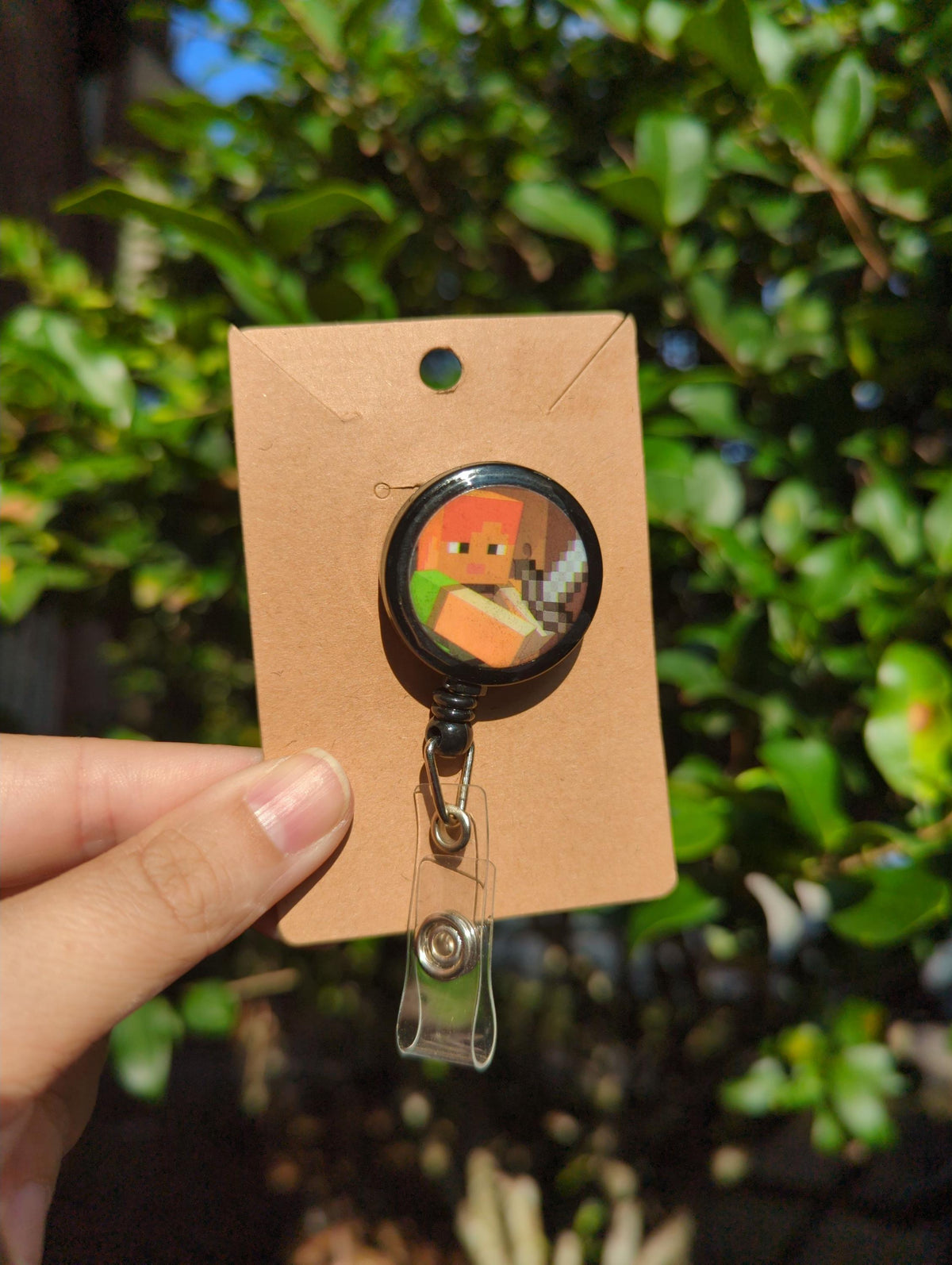 Minecraft Badge Reel