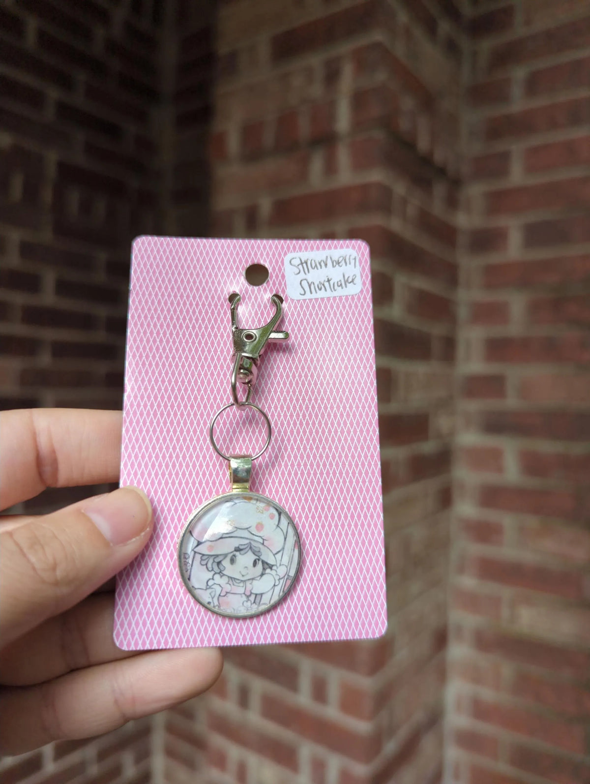 Strawberry Shortcake Keychain