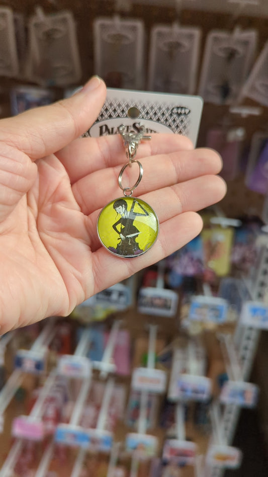Wednesday Addams Keychain