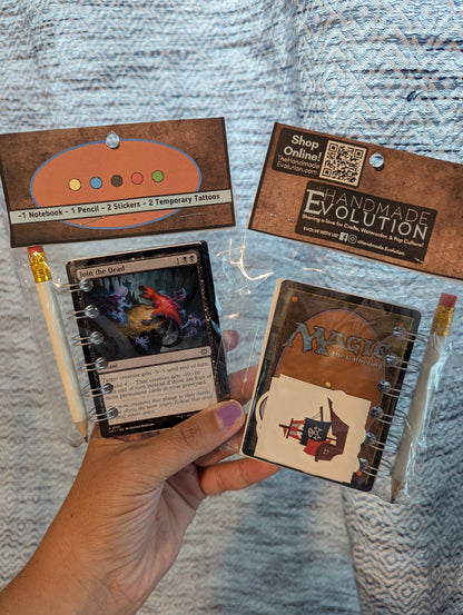 Magic the Gathering Card Notebooks Party Favor Bundle Pack