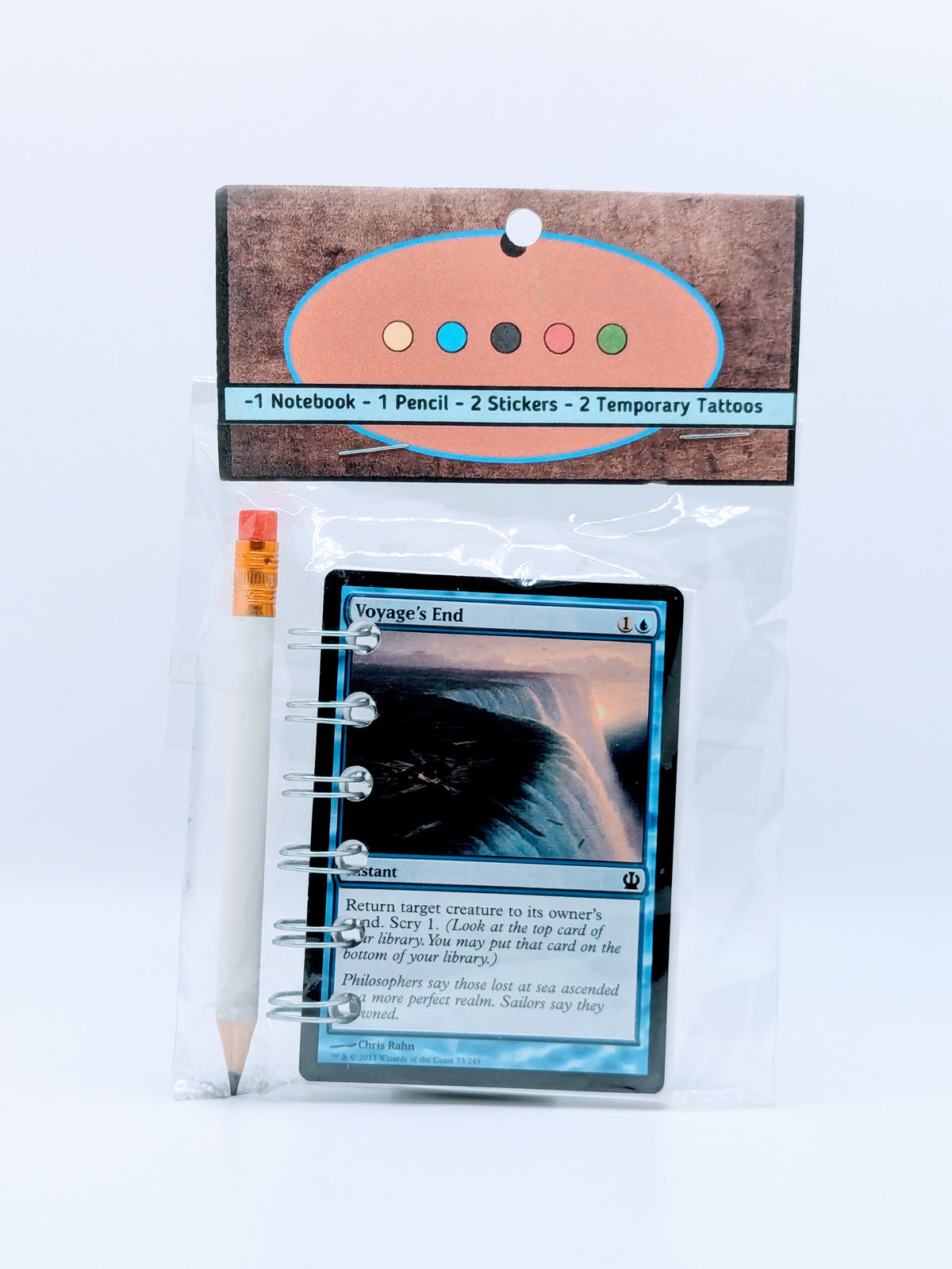 Magic the Gathering Card Notebooks Party Favor Bundle Pack