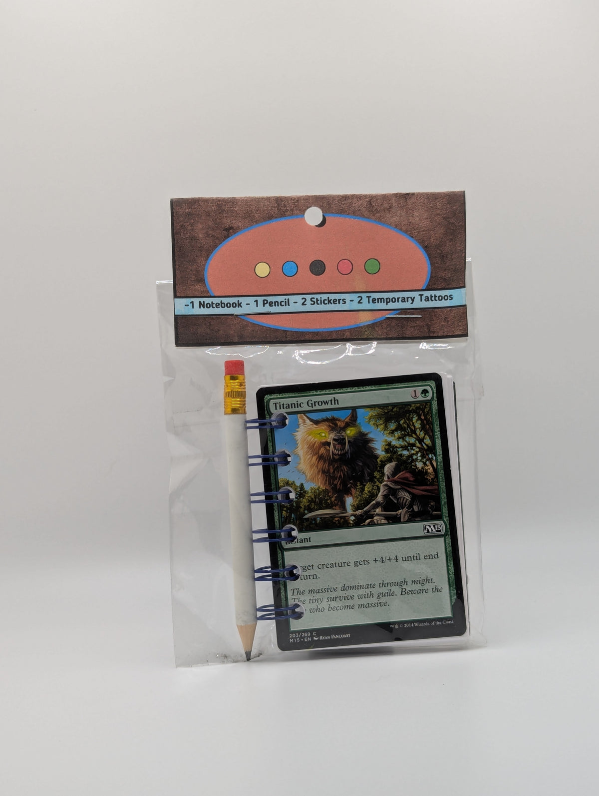 Magic the Gathering Card Notebooks Party Favor Bundle Pack