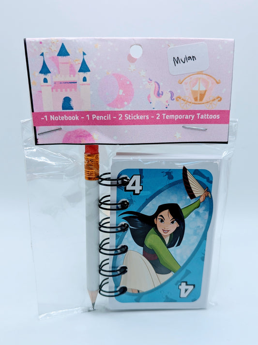 Mulan Princess Pocket Notebook