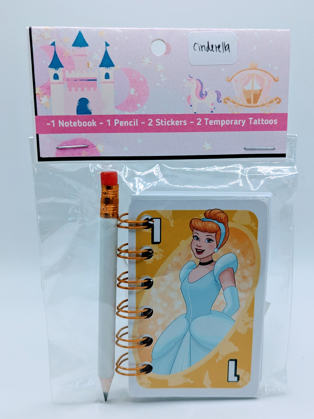 Cinderella Princess Pocket Notebook