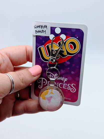 Sleeping Beauty Keychain