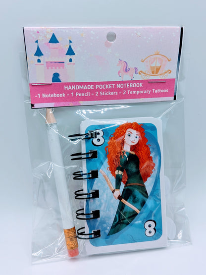 Merida - Brave - Princess Pocket Notebook