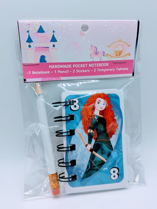 Merida - Brave - Princess Pocket Notebook