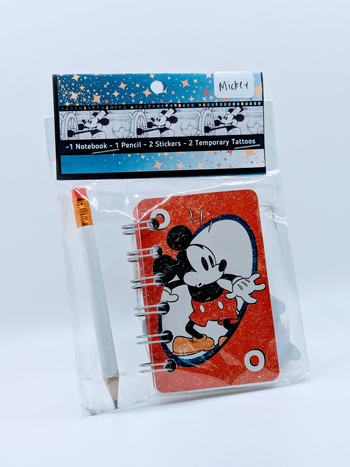 Mickey and Minnie Mouse Pocket Notebook Party Favor Bundle Pack